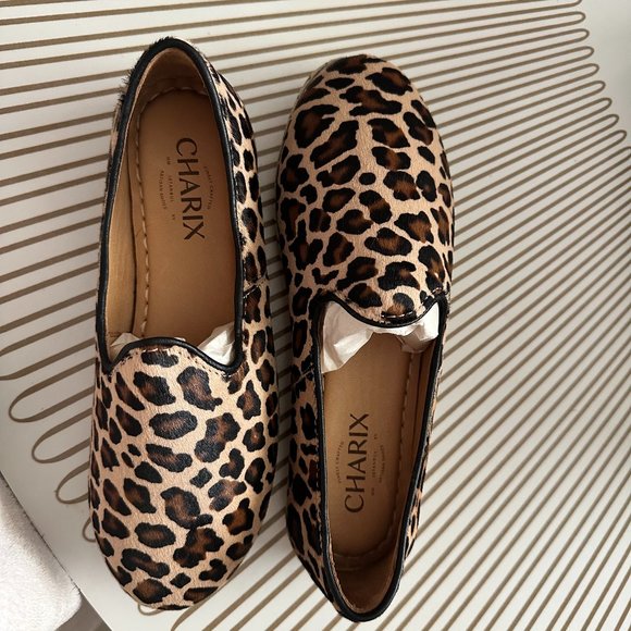 BNIB Charix Leopard 36 (US Size 6 Women's) - Picture 1 of 5